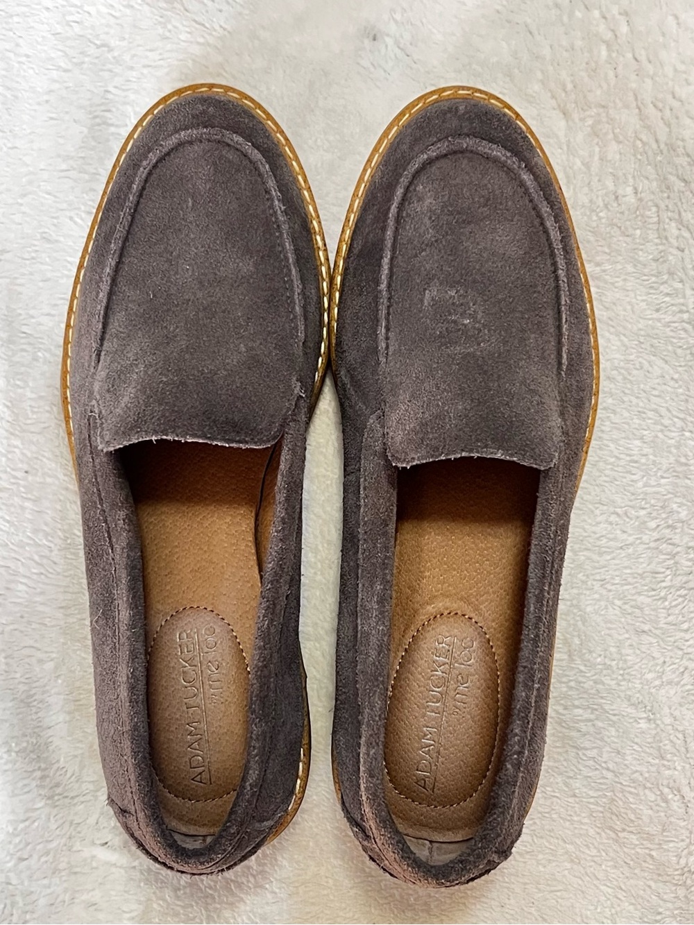 Adam Tucker Suede Loafers 7M